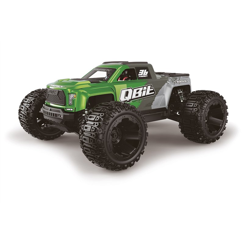 Qbit MT 1/16th Monster Truck - Green