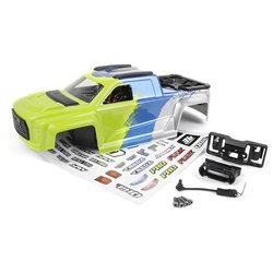 Qbit MT Printed Body PC - Fluoro Green