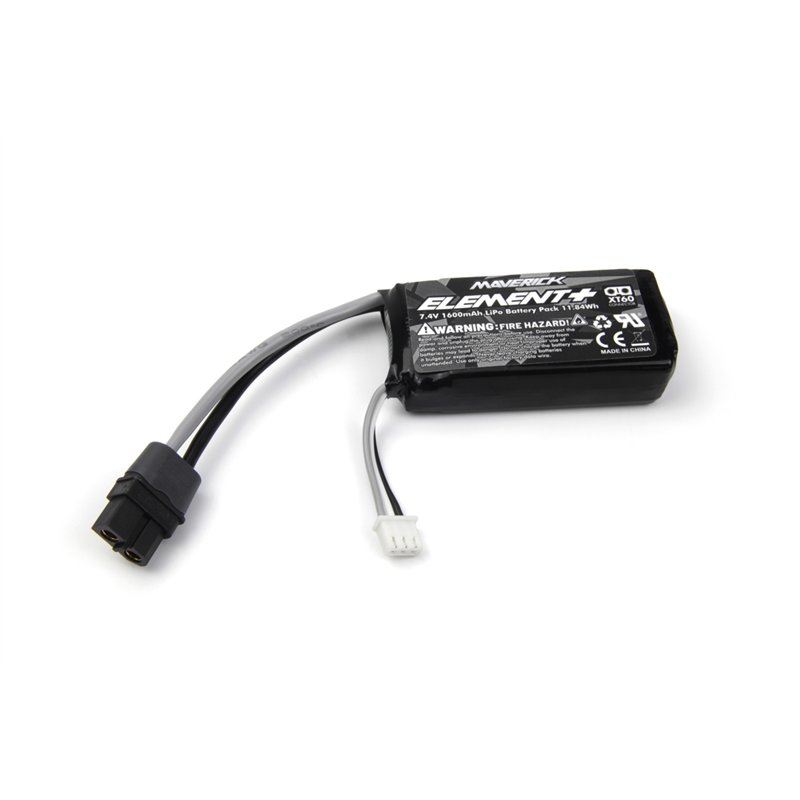 Element 7.4V 1600mAh LiPo Battery Pack (XT-60)
