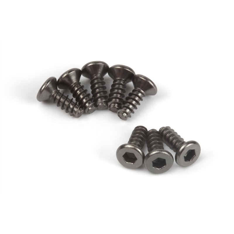 TP. Flat Head Screw M2.6x8mm (Hex/Socket/8pcs)