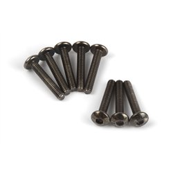 Button Head Screw M2.5x15mm (Hex/Socket/8pcs)