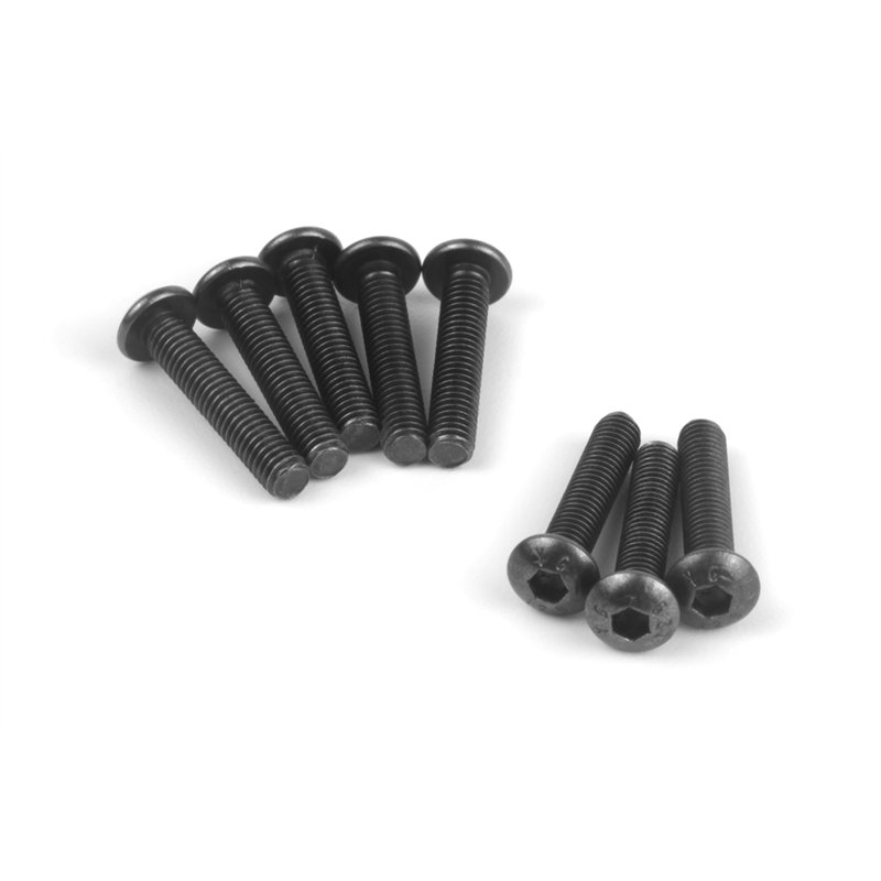 Button Head Screw M3x15mm (Hex/Socket/8pcs)