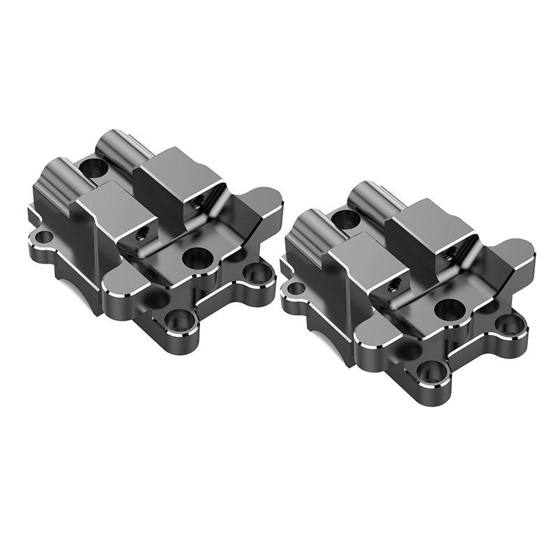 Metal Differential Housing (2pcs/Grey)
