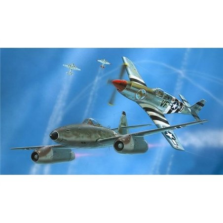 Combat Set Me262 & P-51B 1:73