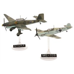 Messerschmitt Bf109E & Junkers Ju87B Stuka 1:145