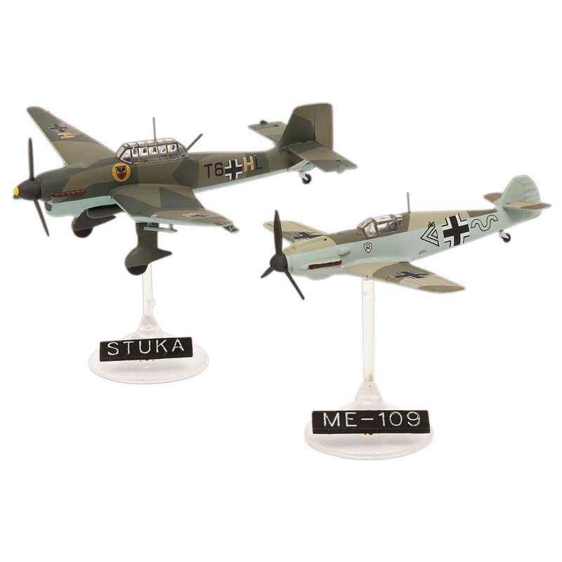 Messerschmitt Bf109E & Junkers Ju87B Stuka 1:145