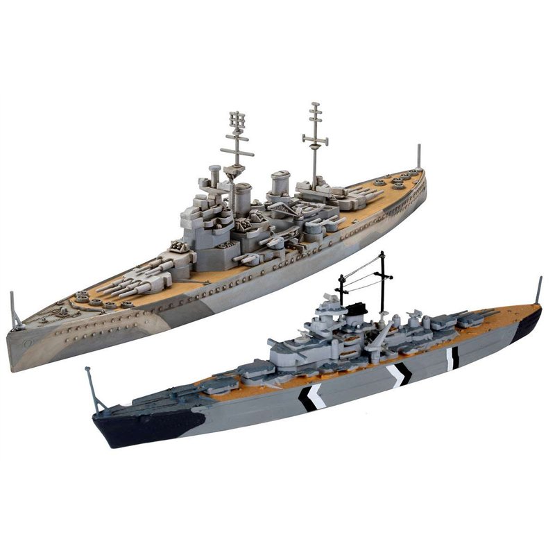 First Diorama Set - Bismarck Battle