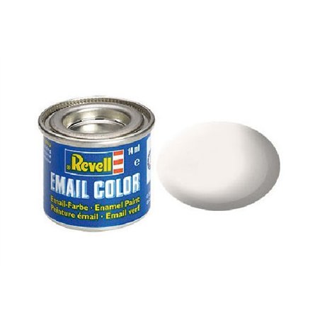Enamel 14 ml. white, mat