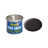 Enamel 14 ml. tar black, mat