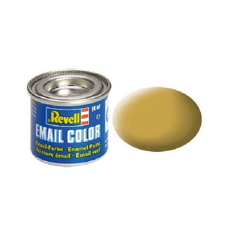 Enamel 14 ml. sandy yellow, mat