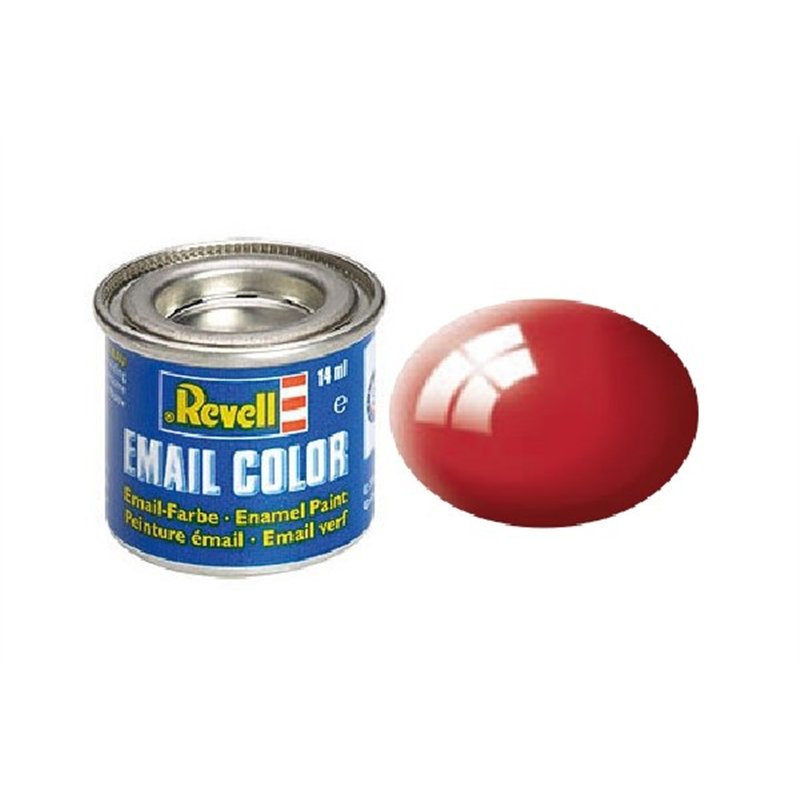 Enamel 14 ml. italian red, gloss