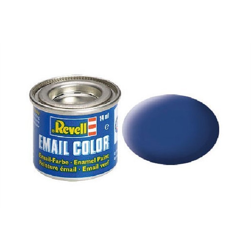 Enamel 14 ml. blue mat