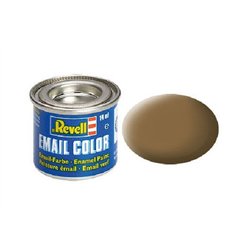 Enamel 14 ml. dark-earth mat RAF