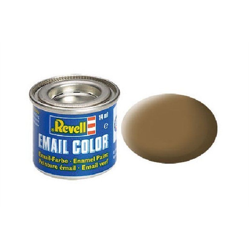 Enamel 14 ml. dark-earth mat RAF