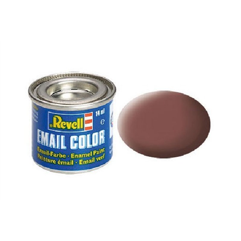 Enamel 14 ml. rust mat
