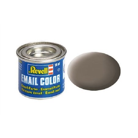 Enamel 14 ml. earth brown mat