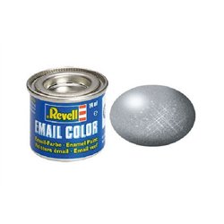 Enamel 14 ml. steel metallic
