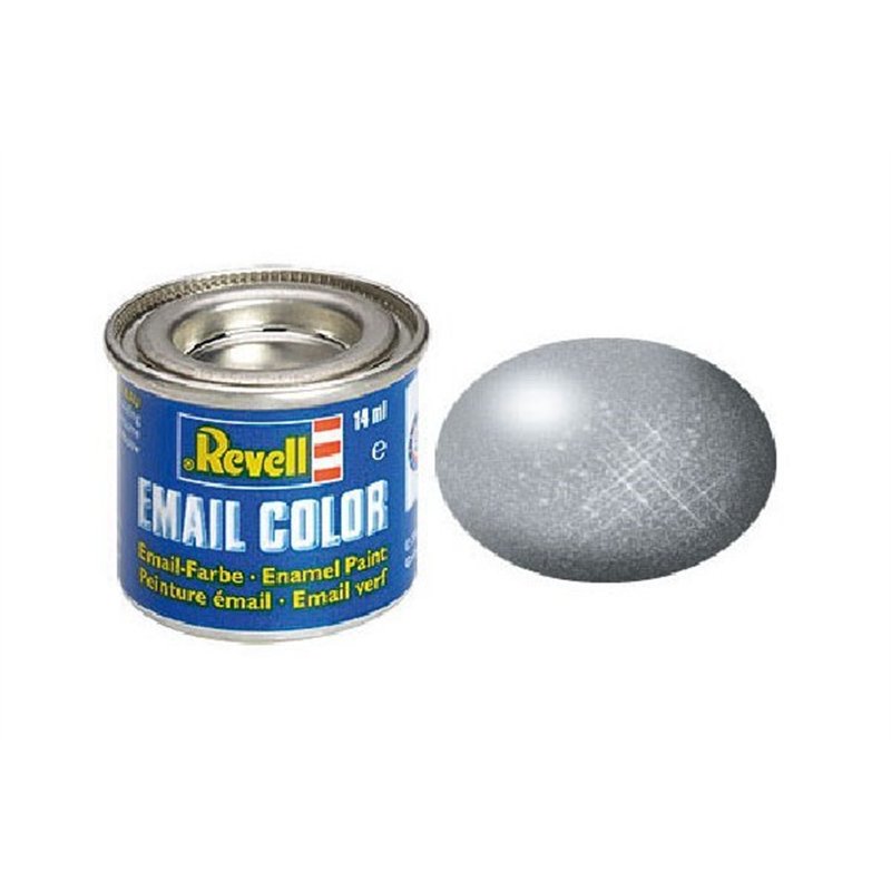 Enamel 14 ml. steel metallic