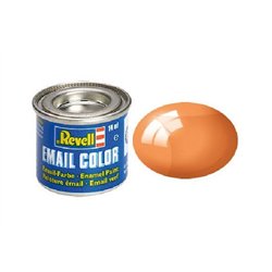 Enamel 14 ml. orange clear