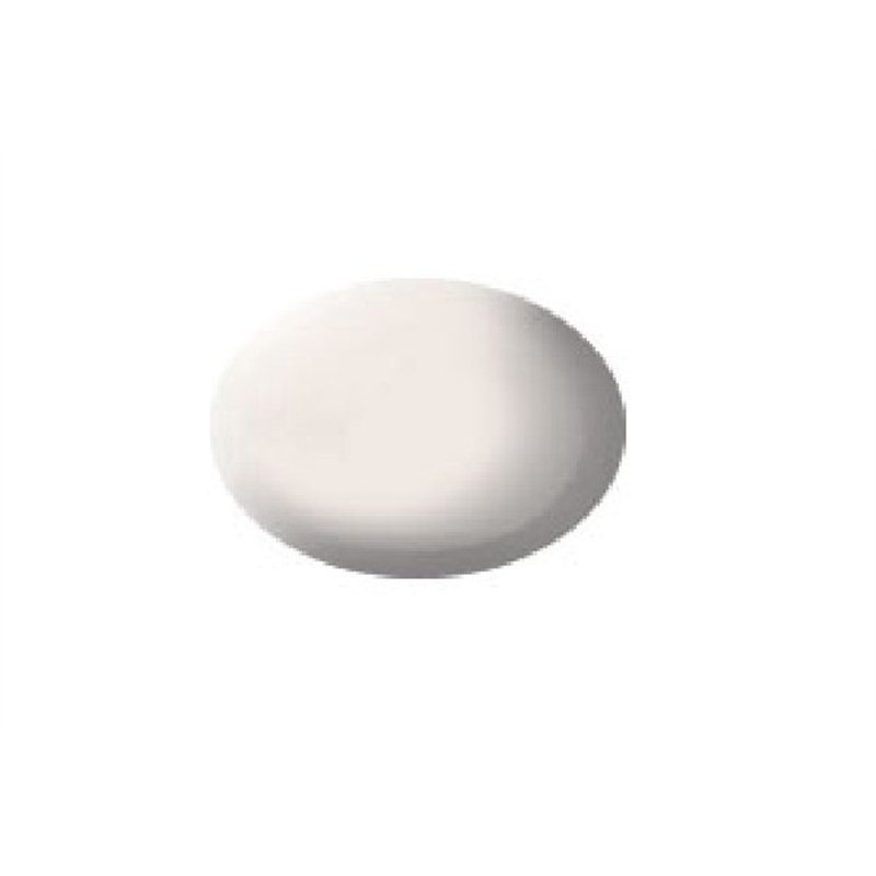 Matt White (RAL 9001) Aqua Color Acrylic - 18ml