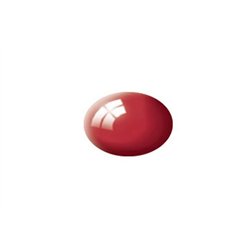 Gloss Italian Red Aqua Color Acrylic - 18ml
