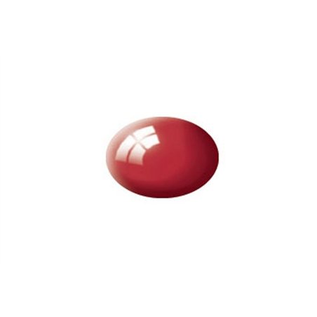Gloss Italian Red Aqua Color Acrylic - 18ml