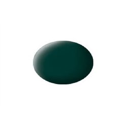 Matt Black-Green Aqua Color Acrylic - 18ml