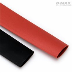 Krympslang Röd &amp, Svart D10/B15.5mm x 1m