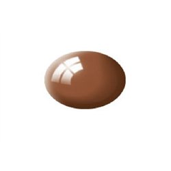 Gloss Mud Brown(RAL 8003)Aqua Color Acrylic 18ml