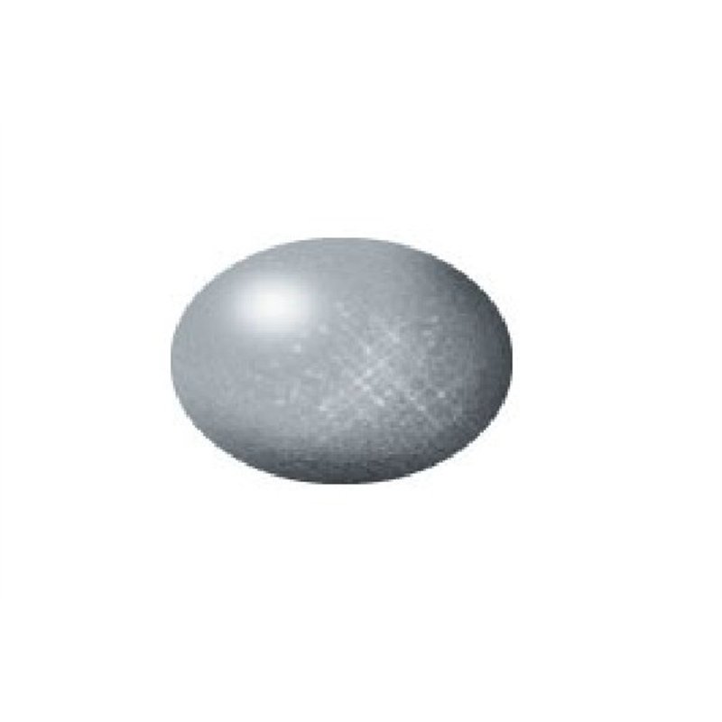 Metallic Silver Aqua Color Acrylic - 18ml