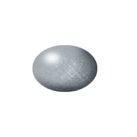 Metallic Silver Aqua Color Acrylic - 18ml