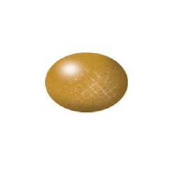 Metallic Brass Aqua Color Acrylic - 18ml