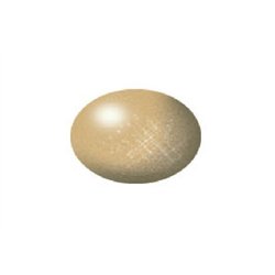 Metallic Gold Aqua Color Acrylic - 18ml