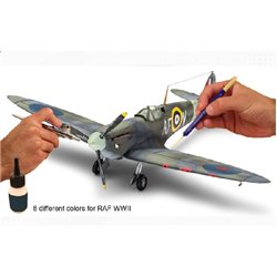 Model Color, RAF WWII 8x17ml