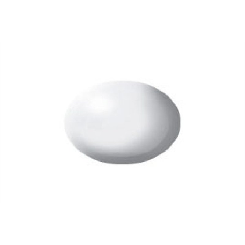 Silk White (RAL 9010) Aqua Color Acrylic - 18ml