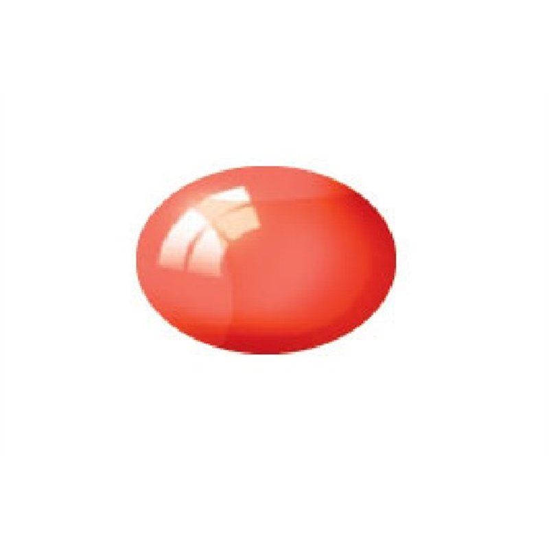 Clear Red Aqua Color Acrylic - 18ml