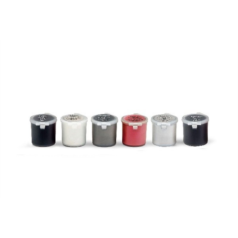 Sports Car set aqua color acrylic 6x5ml