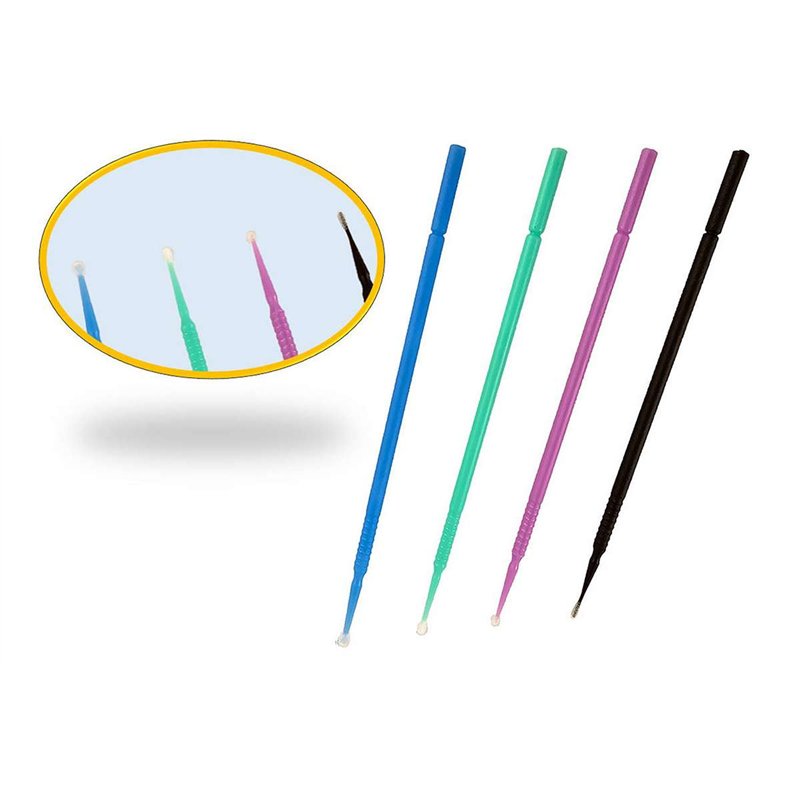 Micro applicators: 25 x 2,5mm/2,0mm/1,5mm/1,2mm