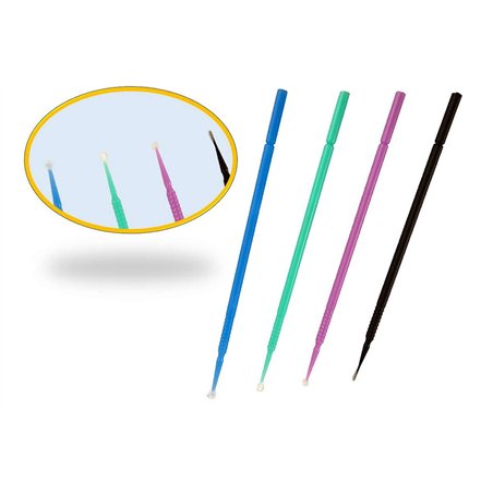 Micro applicators: 25 x 2,5mm/2,0mm/1,5mm/1,2mm