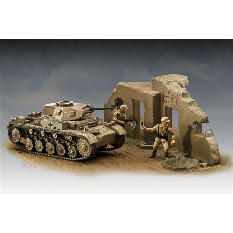 Model Set PzKpfw II Ausf. F 1:77