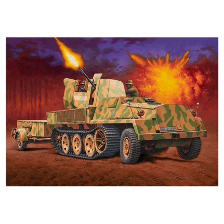 Model Set sWS with Flak43 and Sd.Ah58 Ammo Trailer