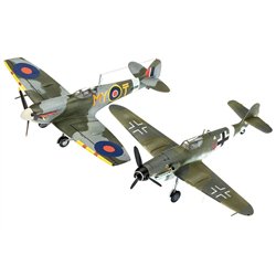 Model Set Combat Set Bf109G-10 & Spitfire Mk 1:73
