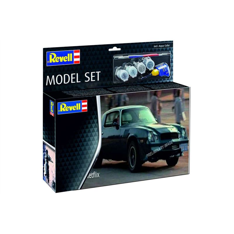 Model Set "Stranger Things" Chevy Camaro Z/28 1:26