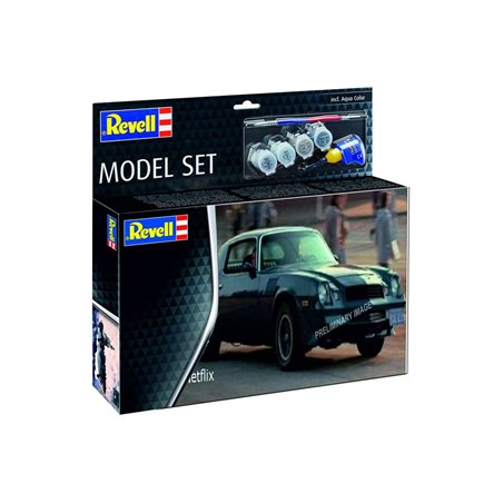 Model Set "Stranger Things" Chevy Camaro Z/28 1:26