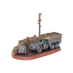 Starter kit Krupp Protze KFZ 69 w/3,7cm pak 1:77