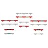 Scalextric Crash Barriers With Stickers