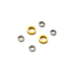 SP Wheel shaft double bearing set Kyosho EP Fantom (2) - Gold