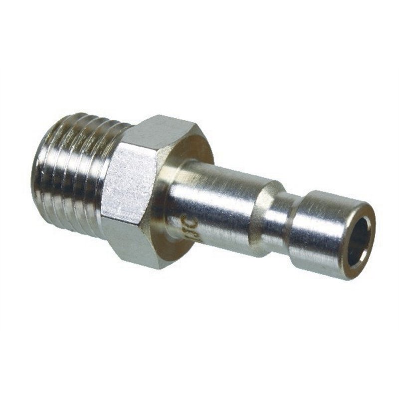 Adapter, quick coupling male 1/4 PSu