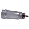Poly bowl with drain valve
