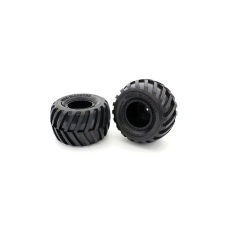 Pre-Glued High Grip Soft Tires (2) EP MadVan